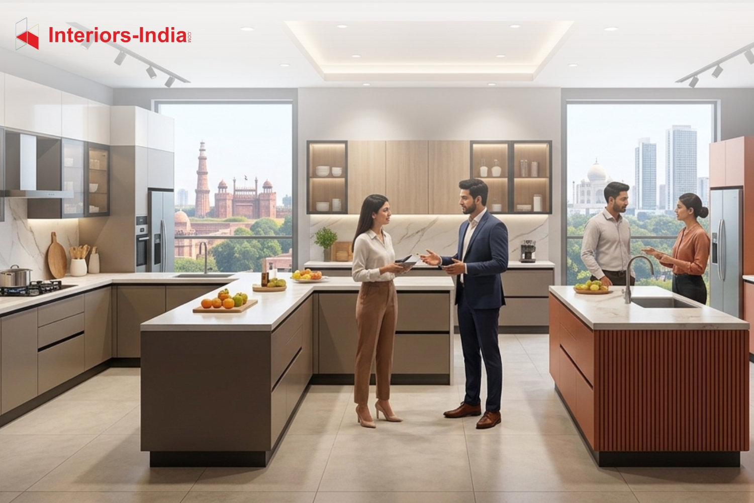 Best Modular Kitchens Company in Delhi: Modern Kitchen Solutions by interiors-india