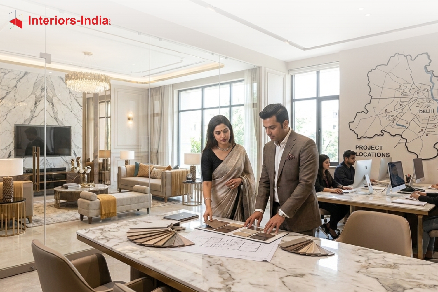 Luxury Interior Designers in Delhi: Transform Your Home with interiors-india