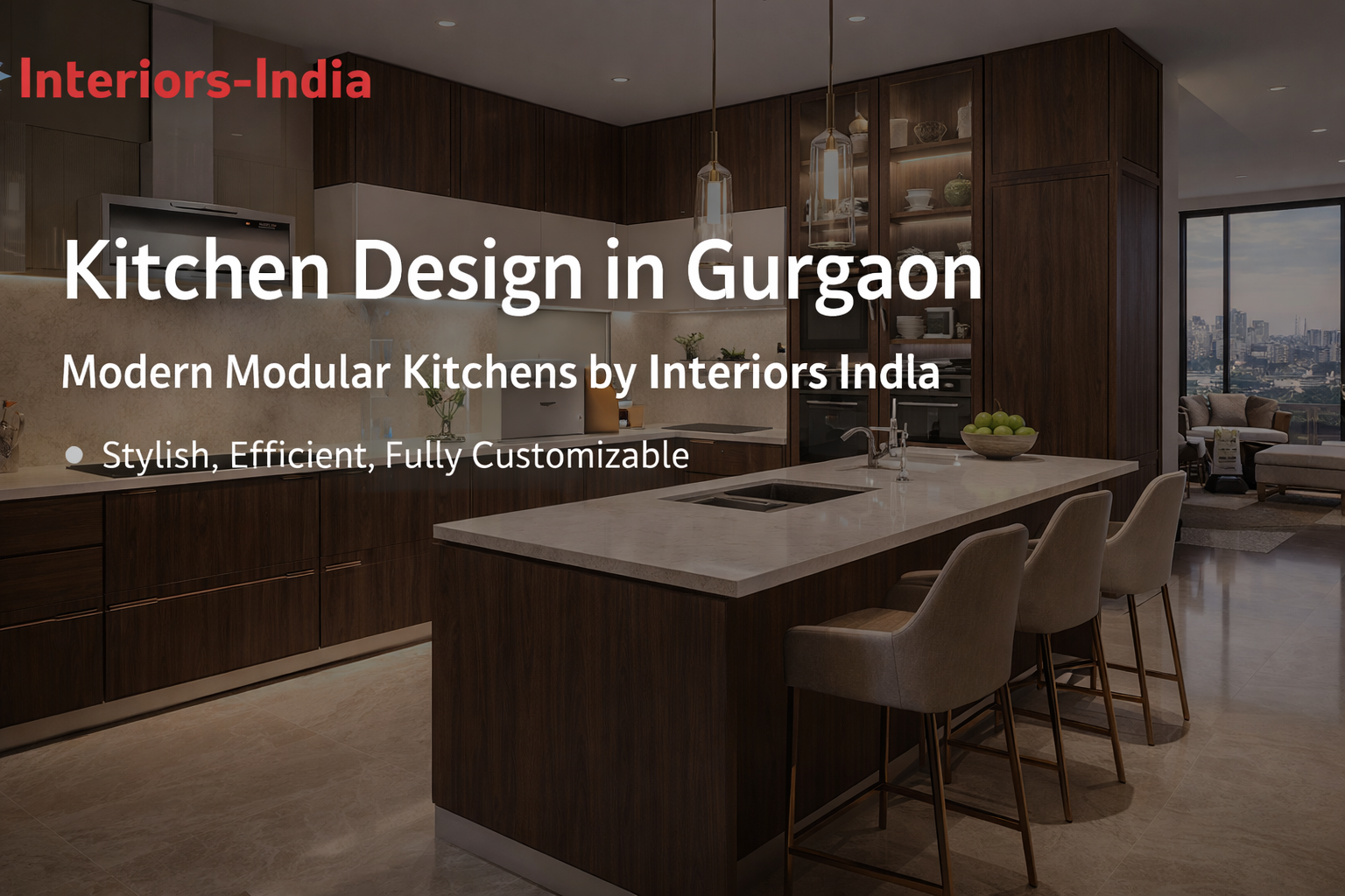 Kitchen Design in Gurgaon – Modern Modular Kitchens by Interiors India