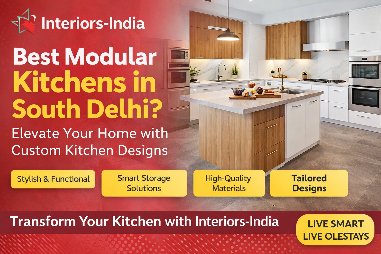 Best Modular Kitchens in South Delhi: Transform Your Space with interiors-india