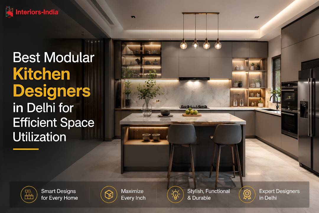 Best Modular Kitchen Designers in Delhi for Efficient Space Utilization